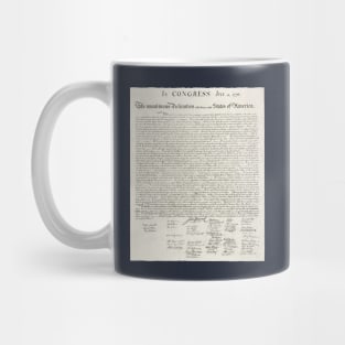 Declaration of Independence Mug